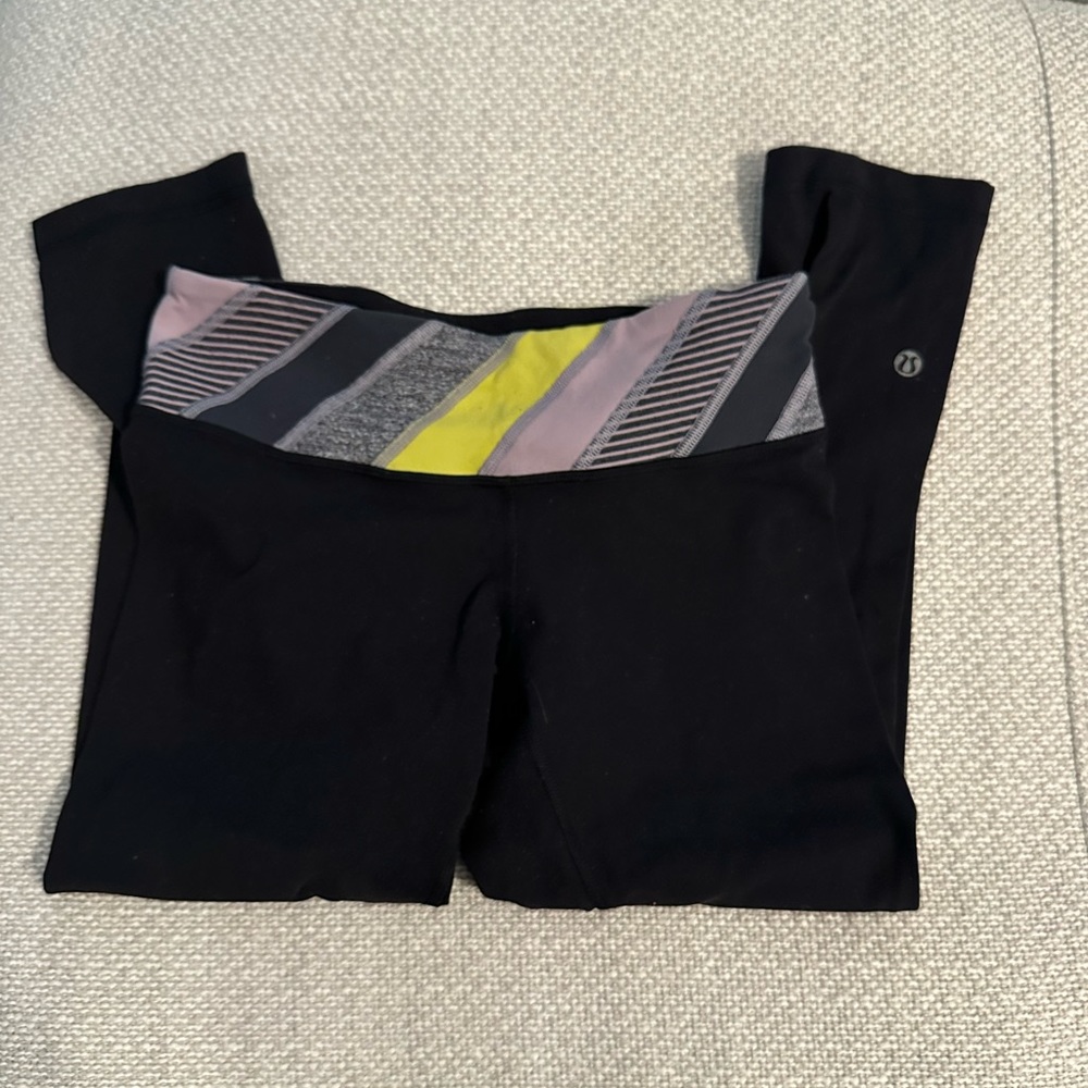 Capri lululemon leggings black